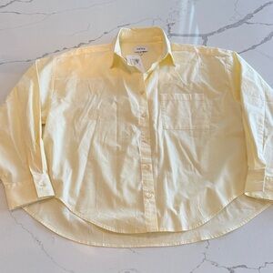 Pistola Butter Yellow Sloan Button-Down Shirt
